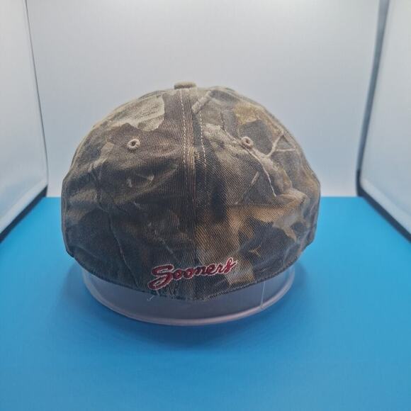 Oklahoma Sooners Camouflage Fitted Size Small Cap Hat NCAA '47 Brand - Picture 4 of 8